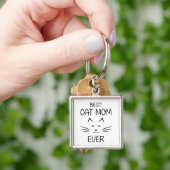 Mam - Beste kattenmoeder ooit Sleutelhanger (Hand)