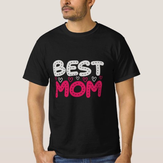 Mam - Beste mam T-shirt (Voorkant)