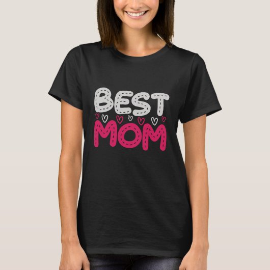 Mam - Beste mam T-shirt (Voorkant)