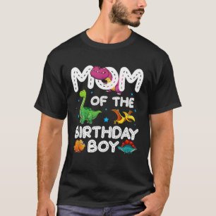 Mam Birthday Crew Moeder Dinosaur Birthday Partij T-shirt