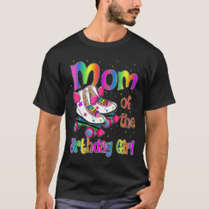 Mam Birthday Rolling Schaats Birthday Family Party T-shirt