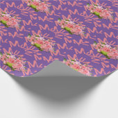 Mam! Bloemen Cadeaupapier (Hoek)