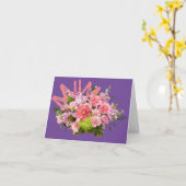 Mam! Bloemen Kaart (Gele Bloem)