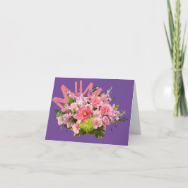 Mam! Bloemen Kaart