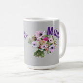 Mam! Bloemen Koffiemok (Voorkant rechts)