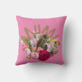 Mam! Bloemen Kussen (Achterkant)