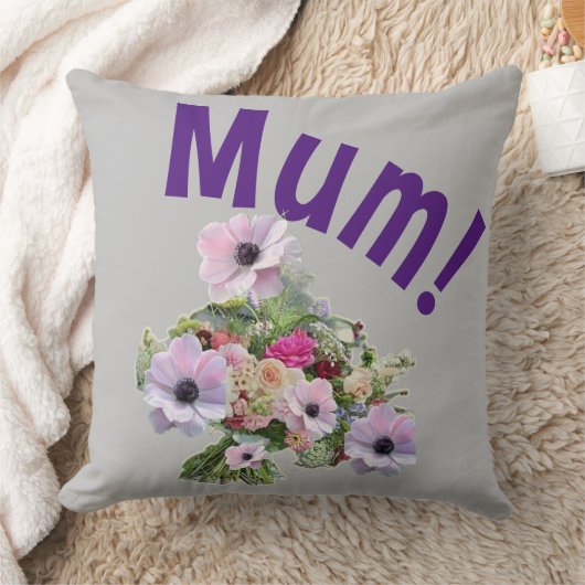 Mam! Bloemen Kussen (Deken)