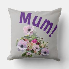 Mam! Bloemen Kussen