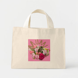 Mam! Bloemen Mini Tote Bag