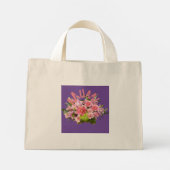 Mam! Bloemen Mini Tote Bag (Achterkant)