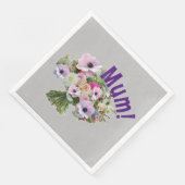 Mam! Bloemen Servet (Hoek)