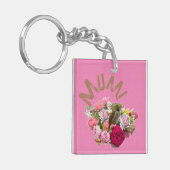 Mam! Bloemen Sleutelhanger (Voorkant Links)