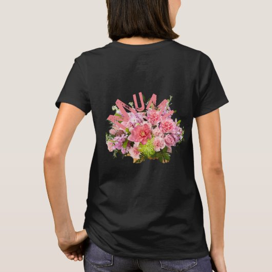 Mam! Bloemen T-shirt (Achterkant)