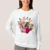 Mam! Bloemen T-shirt (Voorkant)