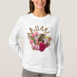 Mam! Bloemen T-shirt