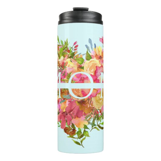 MAM Bloemen Tumbler Thermosbeker (Voorkant)