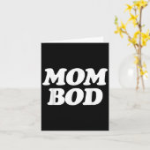 Mam Bod - Populaire Gym Workout Quote Kaart (Gele Bloem)