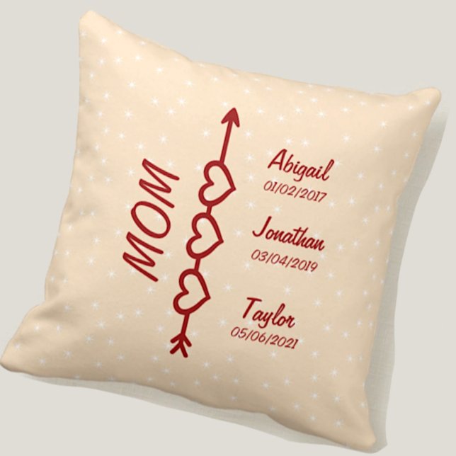 Mam Boho Arrow toevoegen Kinderen Kinder namen Dat Kussen (Creator heeft geüpload)