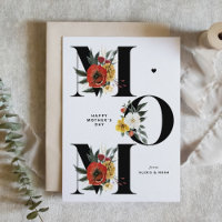 MAM Boho Flowers Zwart Happy Moederdag