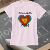 mam | BOHO "Homeschool" Mom T-shirt