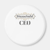 Mam Boss Cadeauverblijf thuis Mam Husehold CEO Cad Magneet (Voorkant)