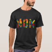 Mam Brick Builder Funny Blocks Master Builder T-shirt (Voorkant)