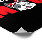 Mam - Bulldog Poster (Hoek)