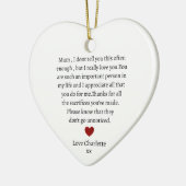 mam cadeau | Gepersonaliseerde Mum Keepsake Mum's Keramisch Ornament (Links)