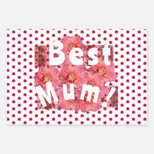 Mam! Cadeaupapier Vellen Set (Voorkant)