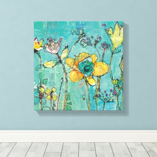 Mam Canvas Afdruk (Insitu (Houten vloer))