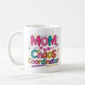 Mam Chaos Coördinator - Grappige Giftful Mom Koffiemok (Links)