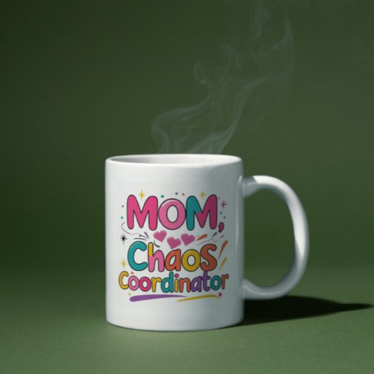 Mam Chaos Coördinator - Grappige Giftful Mom Koffiemok