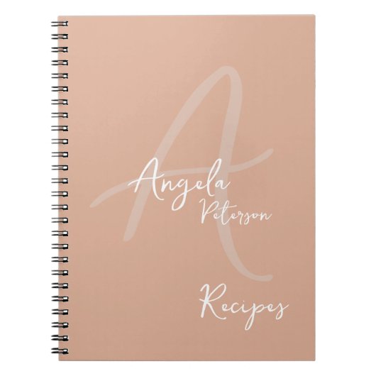 Mam Chef Recipes Dusty Roos Notitieboek (Voorkant)