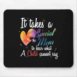Mam Child Love Puzzle Inspirerend Autism Awarene Muismat