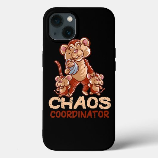 Mam Chimpansee Moth Case-Mate iPhone Case (Achterkant)