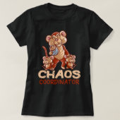 Mam Chimpansee Moth T-shirt (Design voorkant)