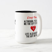 mam citeert tweekleurige koffiemok (Voorkant rechts)