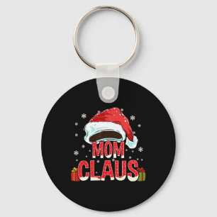 Mam Claus Group Gifts Matching Family Kerstmis Sleutelhanger