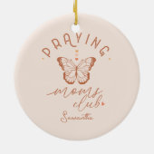 Mam Club bidden Keramisch Ornament (Achterkant)