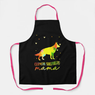 Mam Colorful German Shepherd Schort