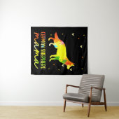 Mam Colorful German Shepherd Wandkleed (In Situ (horizontaal))