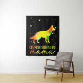 Mam Colorful German Shepherd Wandkleed (In situ)