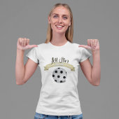 Mam Cute Whimsical All Star Soccer Sign T-shirt