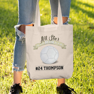 Mam Cute Whimsical All Star Volleyball Tote Bag