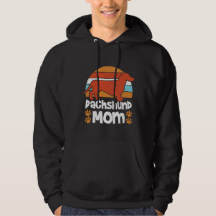 Mam Dachshund Mam Dogs Dog Pet Puppy Hoodie