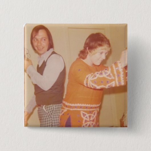 mam&daddydancin vierkante button 5,1 cm (Voorkant)