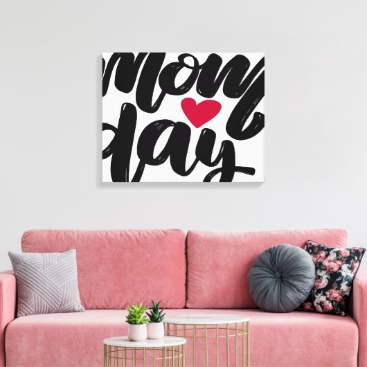 Mam Dag Canvas Afdruk (Insitu (Woonkamer))