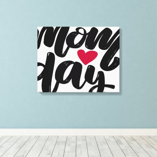 Mam Dag Canvas Afdruk (Insitu (Houten vloer))