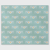 Mam Daisy op poka Dots Cadeaupapier (Vlak)