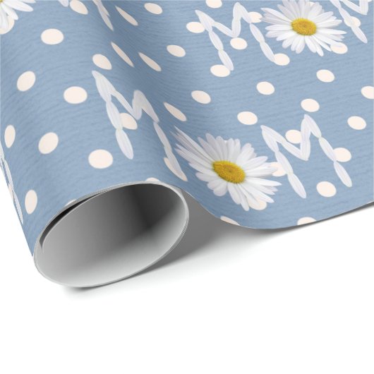 Mam Daisy op poka Dots Cadeaupapier (Rol Hoek)
